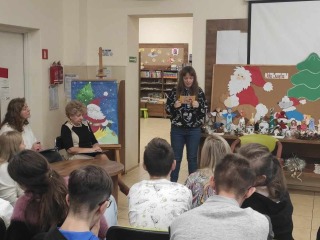 Wyjście do Biblioteki Miejskiej w Biłgoraju 